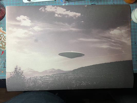 Flying Saucer Print