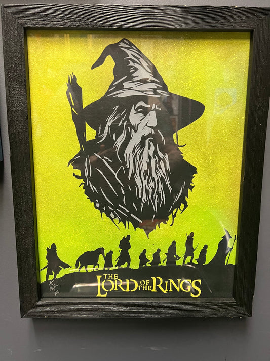 Framed, Lord of the Rings, the fellowship